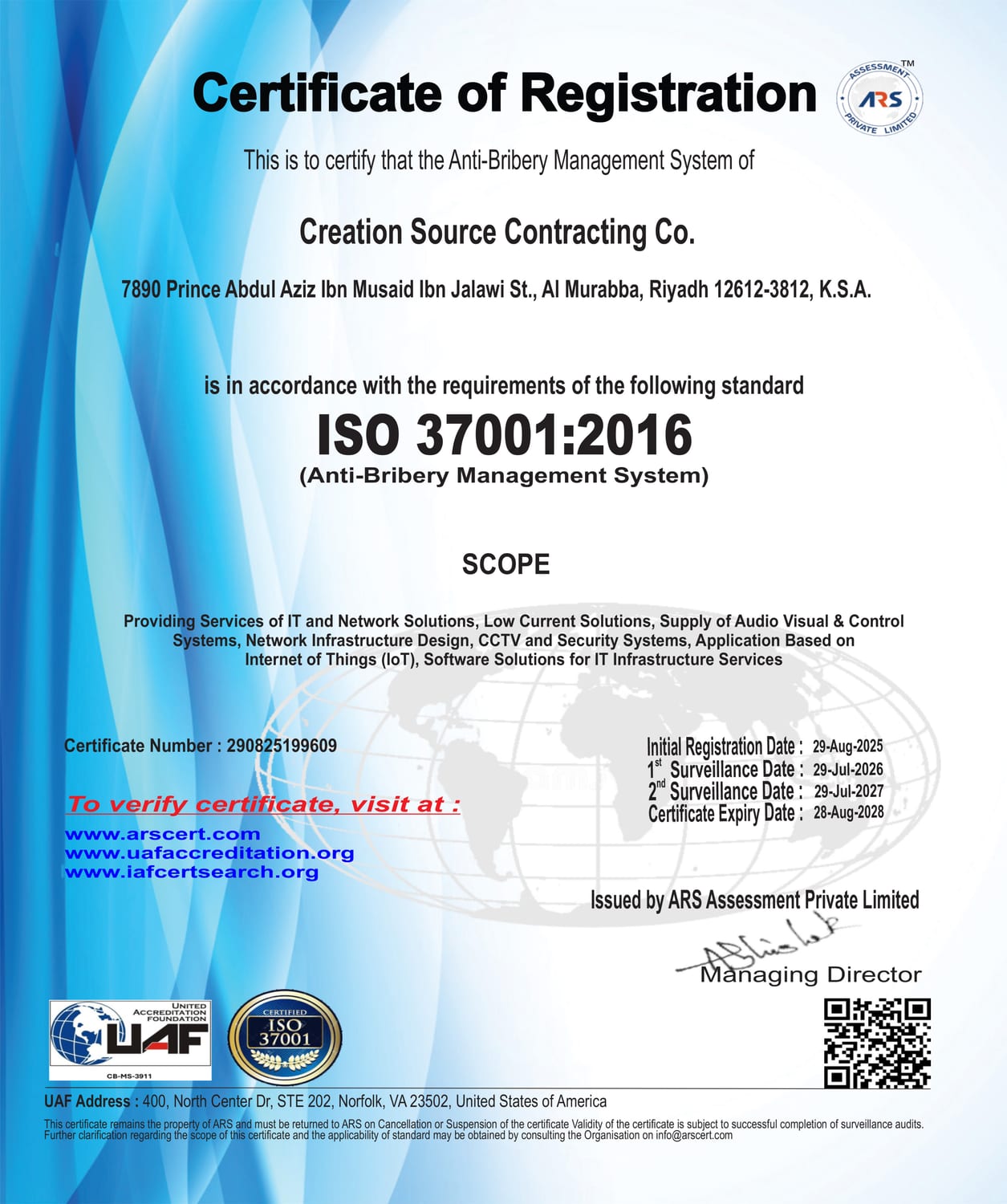 ISO 37001 2016