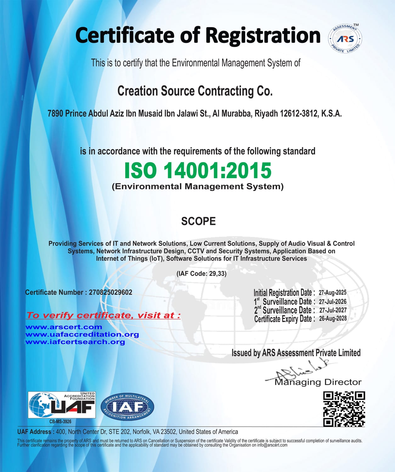 ISO 14001 2015