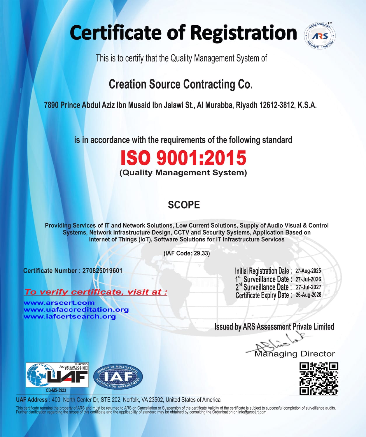 ISO 9001 2015
